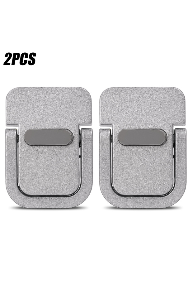 Silver 2pcs Keyboard Stands, Mini Laptop Stand for Desk, Portable Laptop Stand Compatible with MacBo