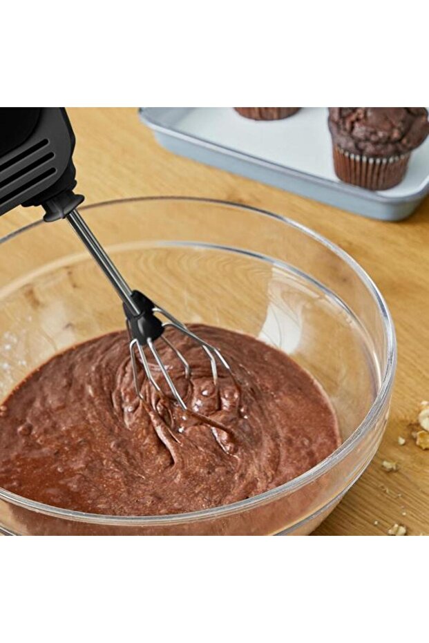 MFQ2420B 450 W Hand Mixer Turbo Function Black - 5