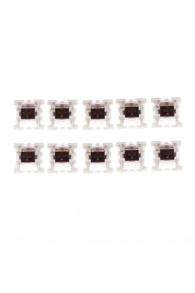 KOQZM Brown 10Pcs/lot 3 pin Outemu Mx Switches Mechanical Keyboard Black Blue Brown Switches Mechani