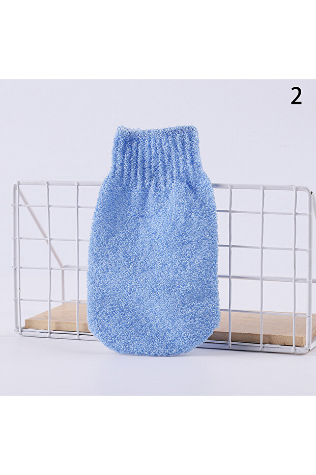 2 1pc Bath for Peeling SPA Exfoliating Shower Brush Body Cleaning Scrub Mitt Rub Dead Skin Gloves S.