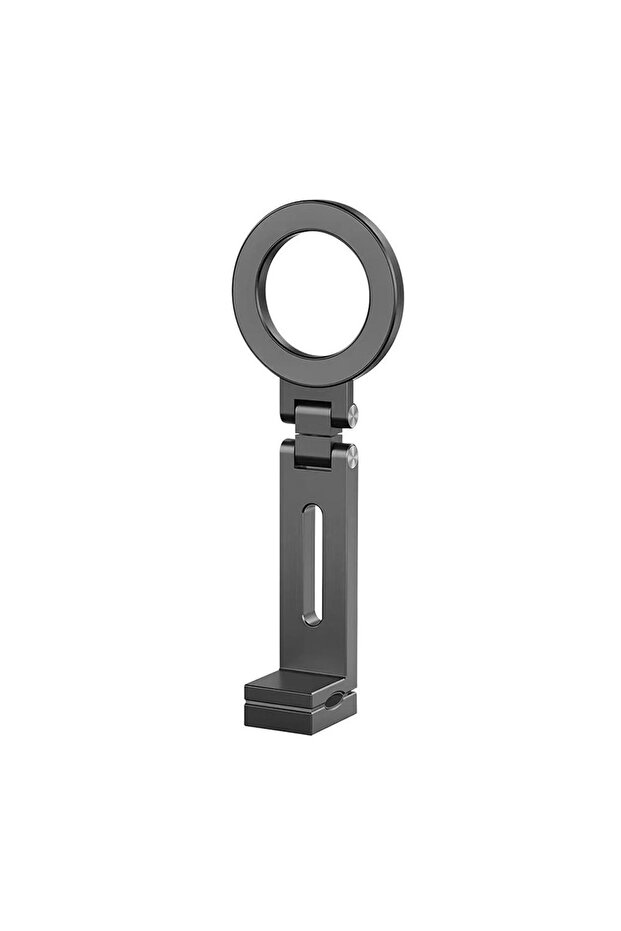 black Universal Foldable Magnetic Phone Holder Essentials Flexible Rotation Magsafe Airplane Travel