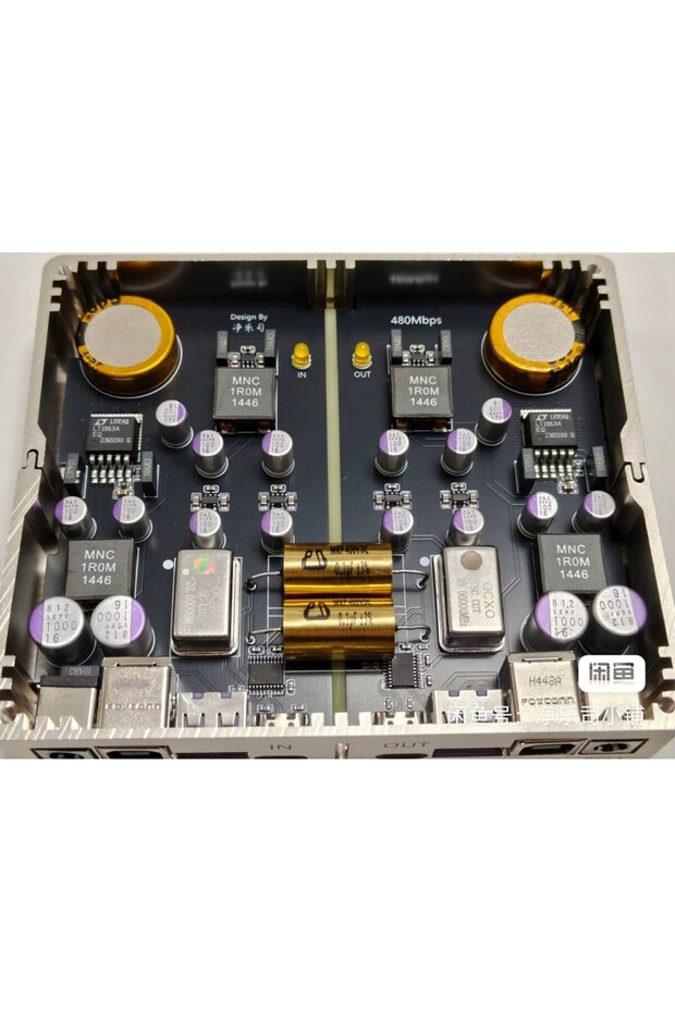 عزل USB وإعادة هيكلة البيانات في JingYueSi Audio480M، يدعم إدخال/إخراج الواجهة بالكامل - 1