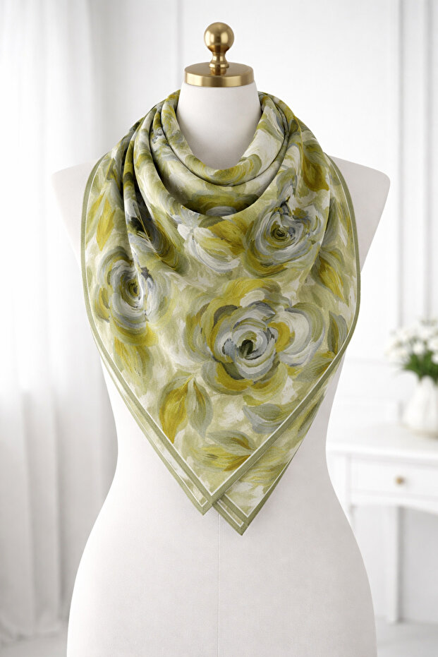 Organik soft eşarp Silk touch - 3