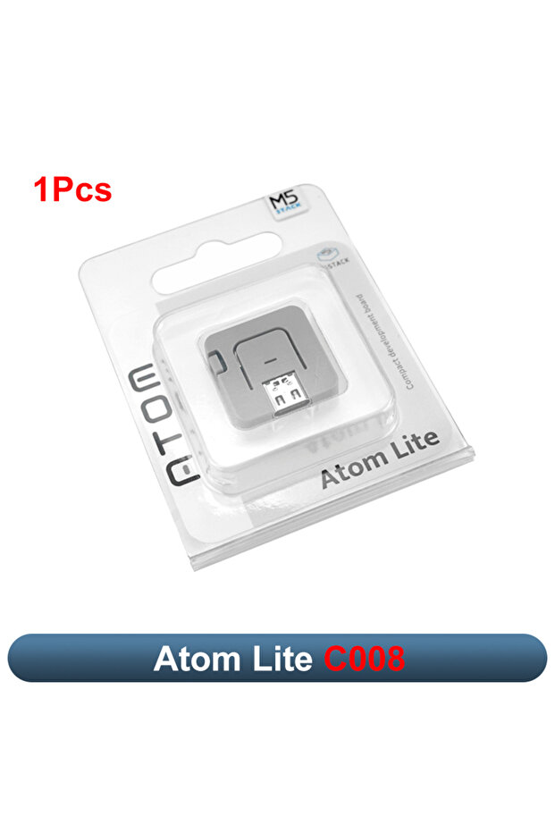 لوحة تطوير ذكية مدمجة Atom Lite ESP32 مع هوائي ثلاثي الأبعاد وواي فاي، قطعة واحدة من M5Stack.