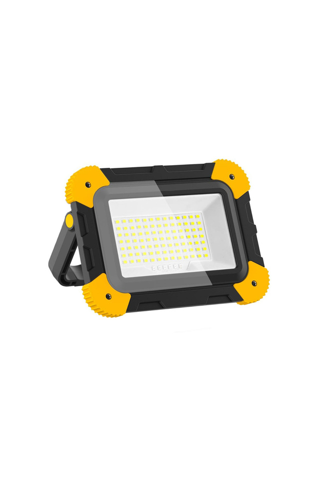 مصباح عمل LED محمول بخمسة أوضاع، كشاف إضاءة قابل لإعادة الشحن للتخييم ومواقع العمل