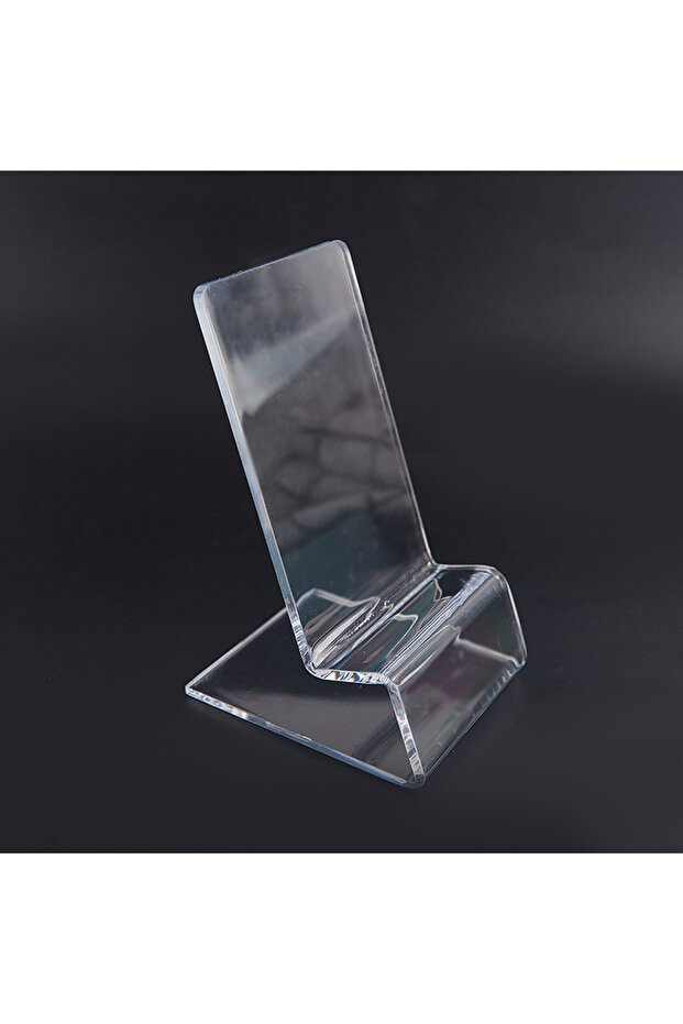 Acrylic Plastic Transparent Stand Shelf Window Counter Display Showcase For PSV Game Console Phon...
