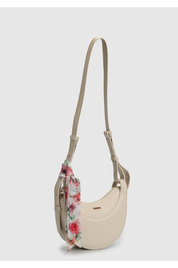 Bej Kadın Çapraz Çanta - 2