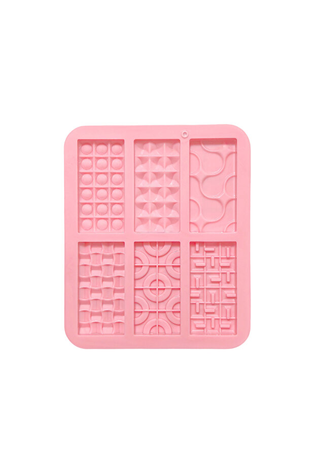 قالب سيليكون إبداعي صغير على شكل دائرة أويلر 011pink 1، مناسب لصنع الشوكولاتة والحلوى والبسكويت يدويًا.