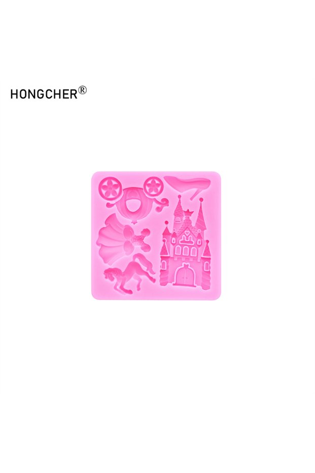 pink Pram Little Feet Princess Dress Mini DIY Resin Jewellery Accessories Drip Moulds Chocolate Cake
