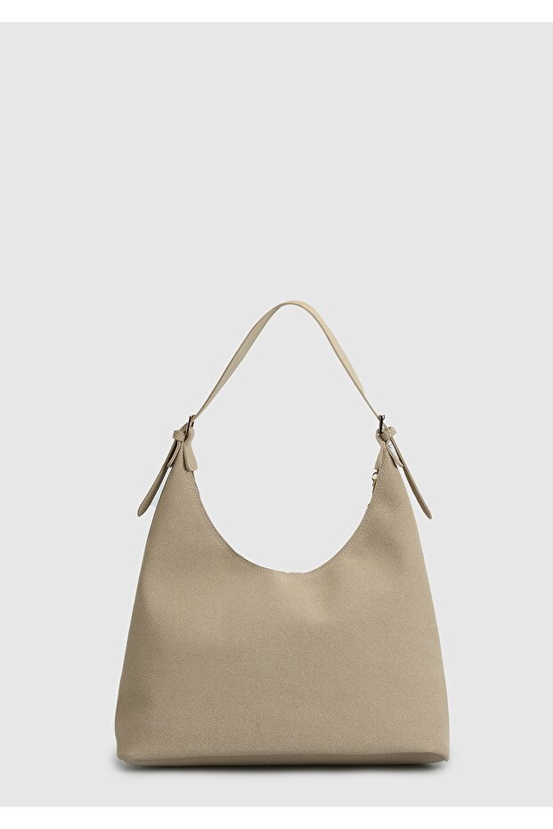 Bej Kadın Çapraz Çanta - 3