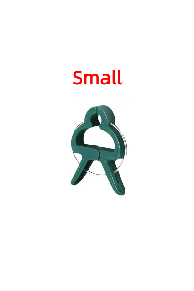 S- 3x4.5cm 60PCS 20-60PCS Garden Plant Fixed Clips Adjustable Plant Stem Clip for Vegetables Tomatoe