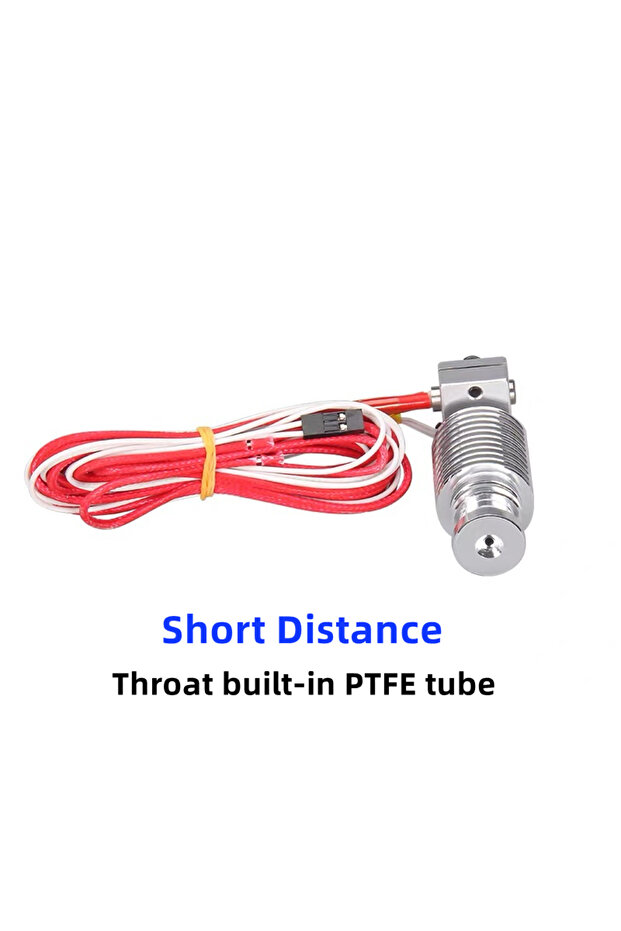 24V 1.75mm Short-PTFE E3D V6 Hotend Kit 12V 24V 0.4MM Nozzle J-Head For 1.75mm Filament Bowden/Wade