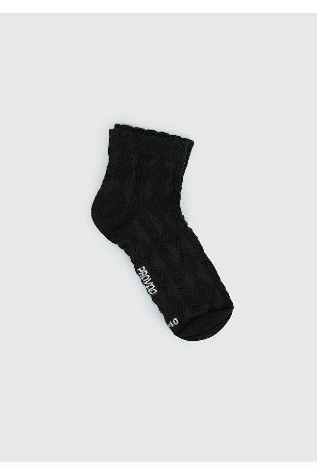 Black Pp02 Patterned Black - 2