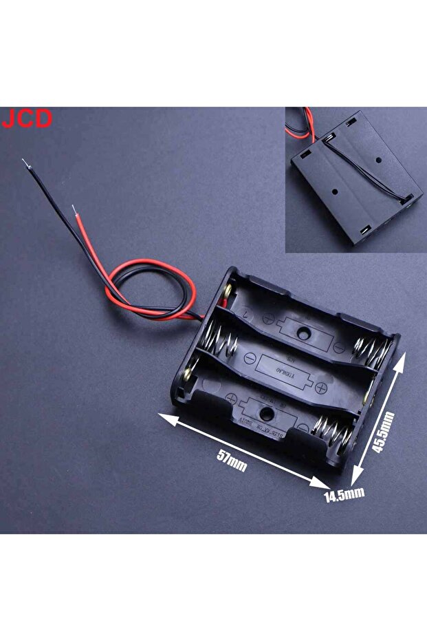 3 Slot 2pcs 2pcs 1 2 3 4 5 6Slots Ports AA 2AA 3AA 4AA 1.5v 3v 4.5v 6v Size Power Battery Storage C