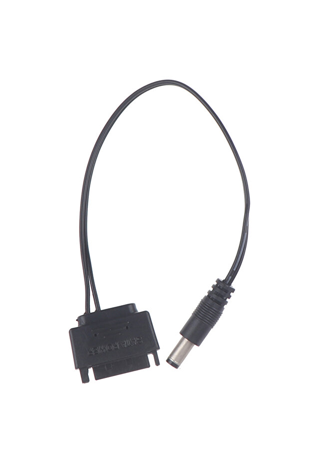 KOQZM one size 1Pc SATA Male To DC 5.5*2.1mm 12V power supply SATA to DC Cable 20cm