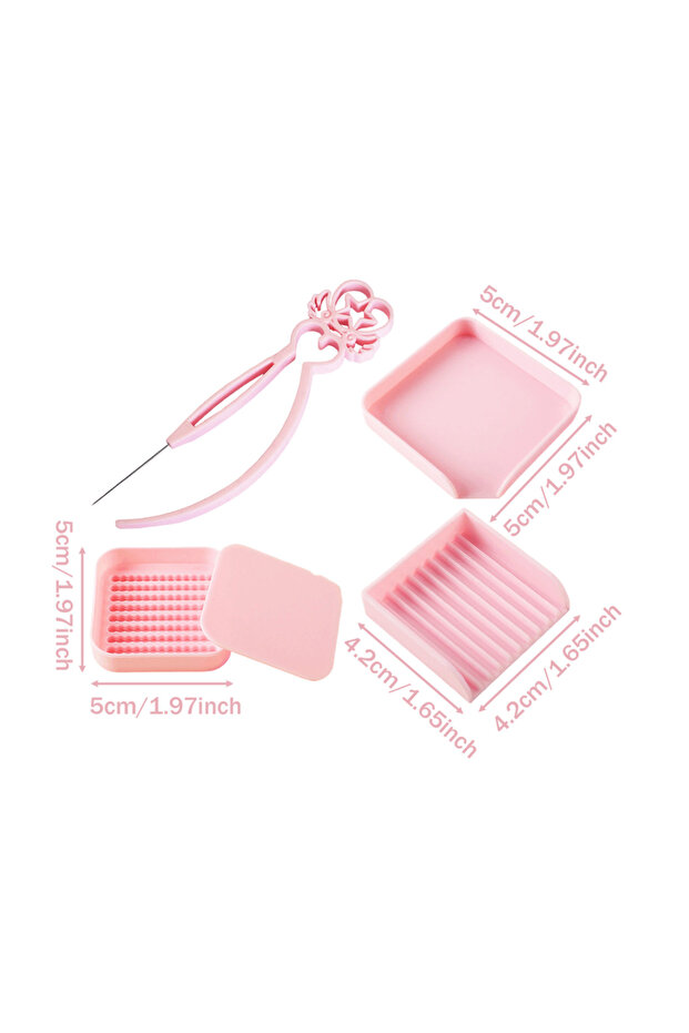 5Pcs 2.6mm Mini Fuse Beads Picking Tray Resistant Perler Bead Tool Kit Scoop Crafting Arts Crafts Be