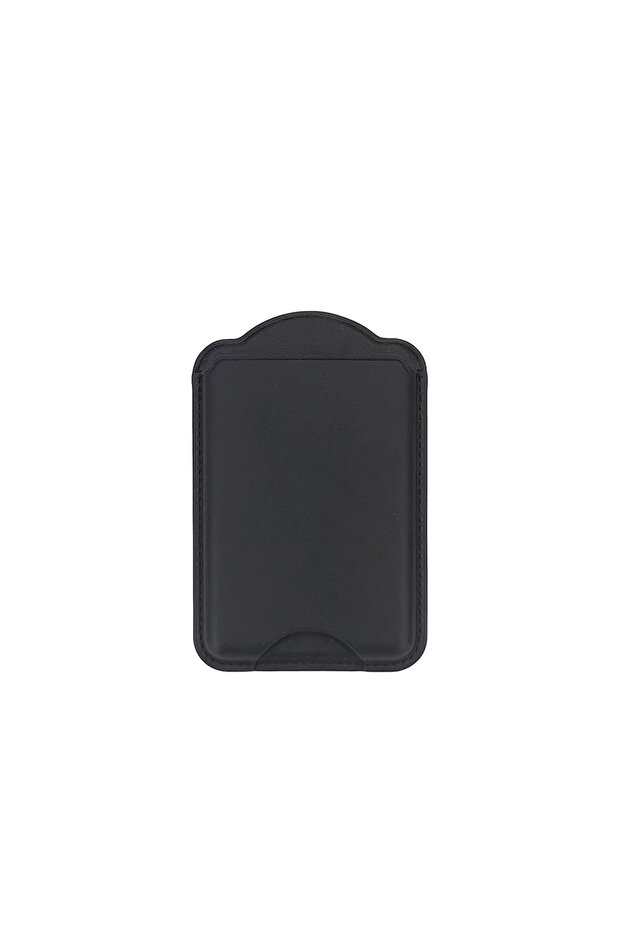 Black Leather Wallet For Magsafe Magnetic Case For iPhone 16 15 Pro Max For S25 S24 Ultr...