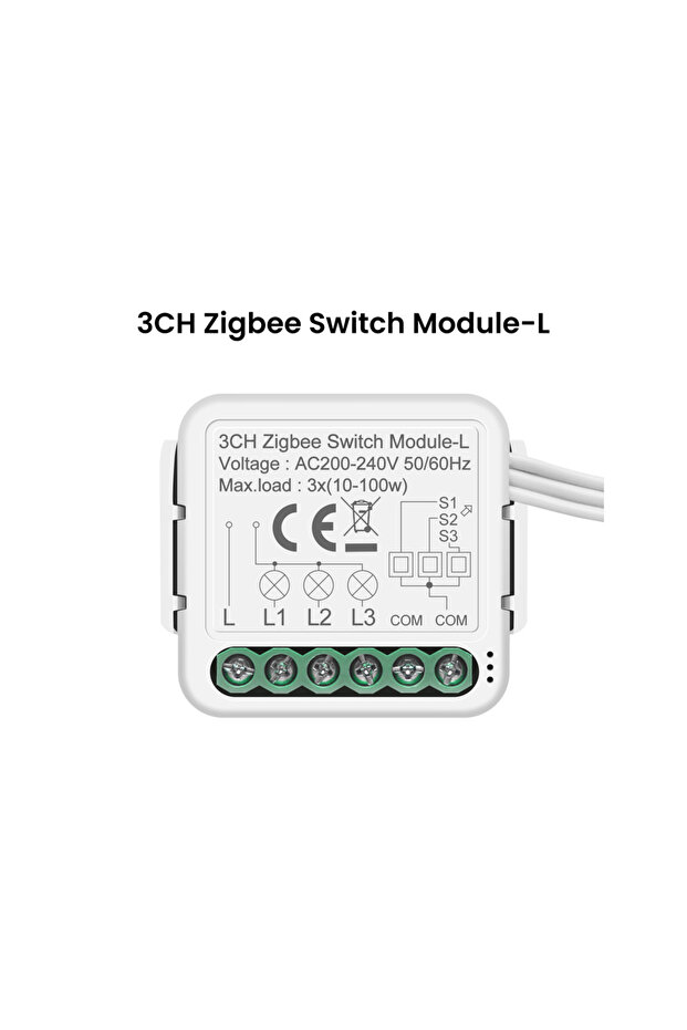 وحدة مفتاح ZigBee الذكية GIRIER Tuya ZigBee ثلاثية القنوات، لا تتطلب سلكًا محايدًا، 1/2/3/4 قنوات، مفتاح فصل ذكي يمكنك تركيبه بنفسك