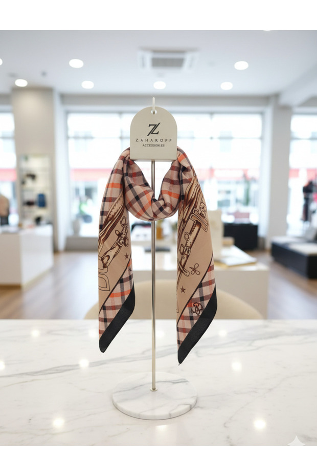 Stylish Patterned Scarf - 1