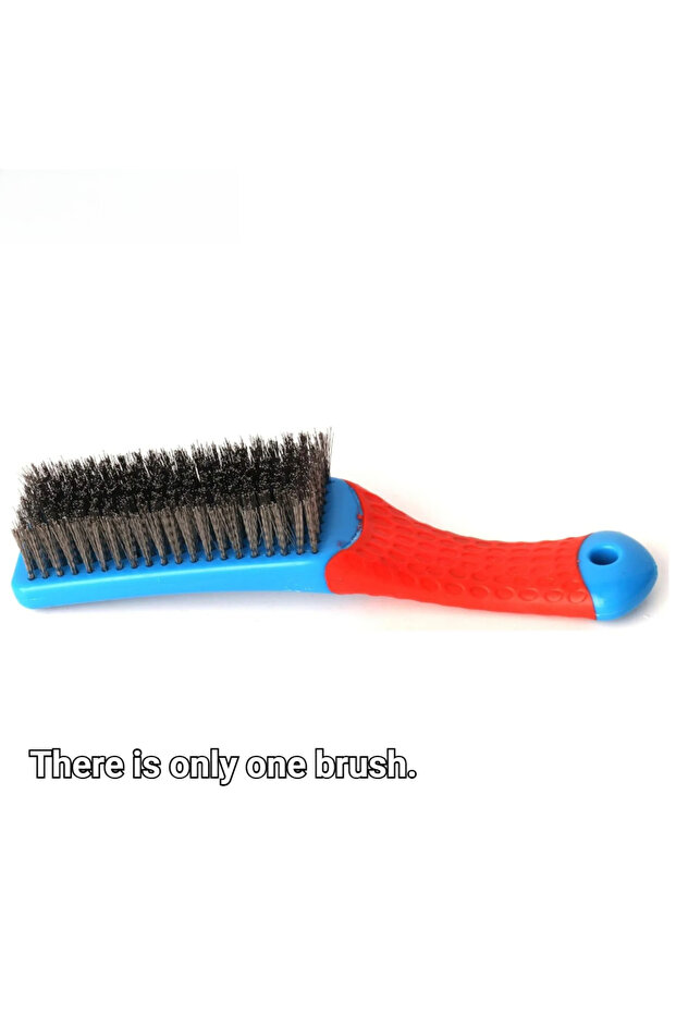 1pc 2Pcs Heavy Duty Stainless Steel Wire Brush for Rust & Paint Removal, Cleaning Tool for BBQ Grill