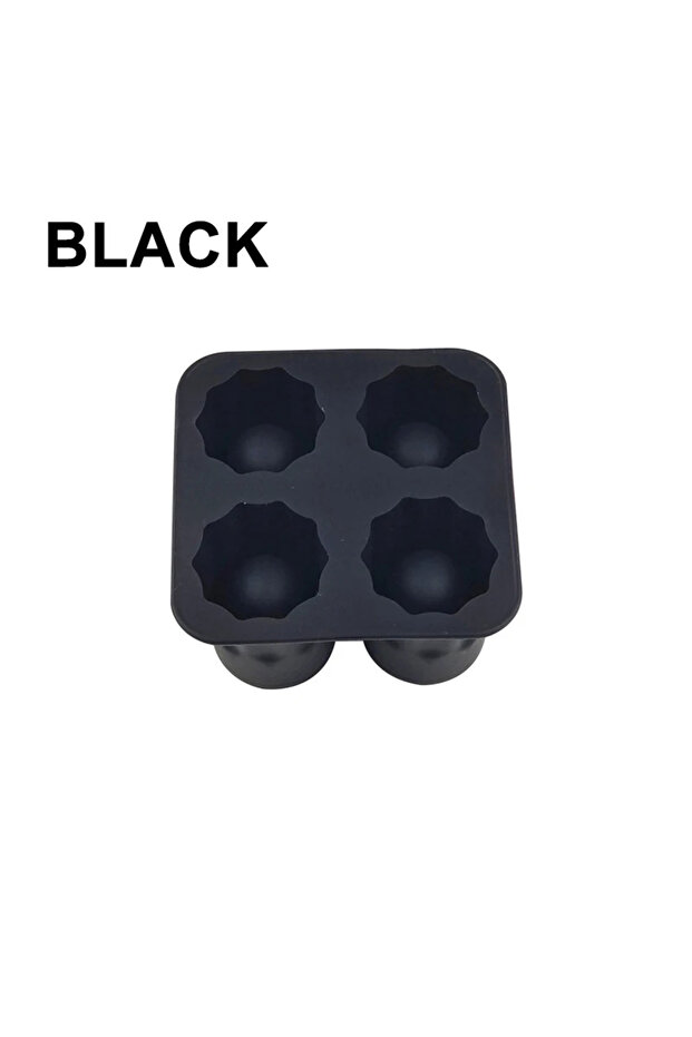 1pcs Silicone Ice molds Large capacity 4 cup /Trays for Freezer Reusable Whiskey Glass Ice Cubes Sum