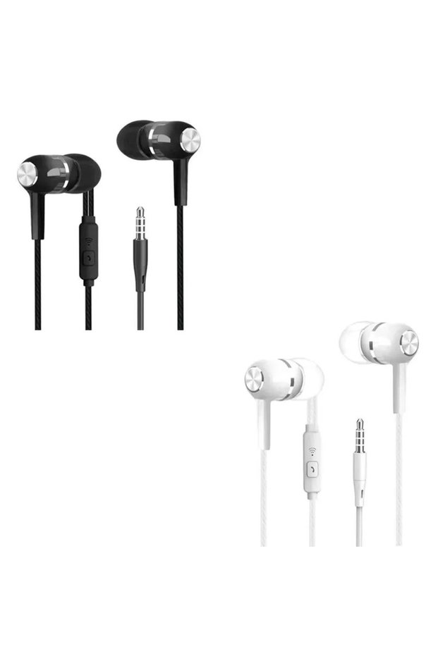 mix 2pcs 1/2/3/4pcs Universal 3.5mm Wired Headphones Sport Earbuds with Bass Phone Earphones Stereo