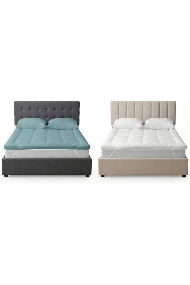 DORMICO Microfiber Mattress Topper Pack of 2