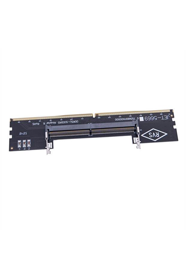 بطاقة اختبار وحدة الذاكرة السوداء DDR3 DDR4 DDR5 محول اختبار ذاكرة الكمبيوتر المحمول إلى الكمبيوتر المكتبي عالي التردد