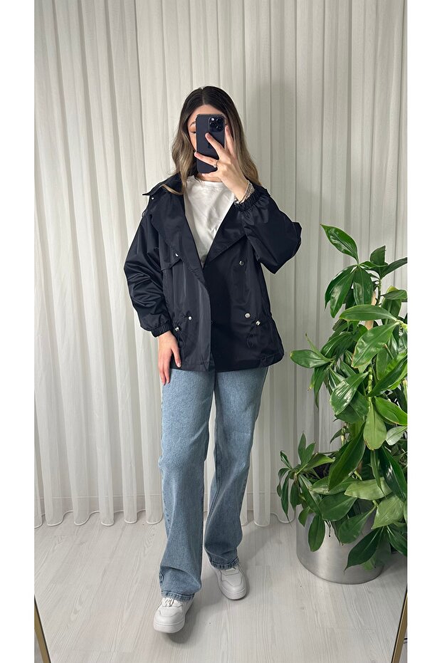 Kapşonlu yağmurluk - 1