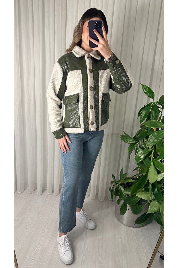 Rugan peluş ceket - 2