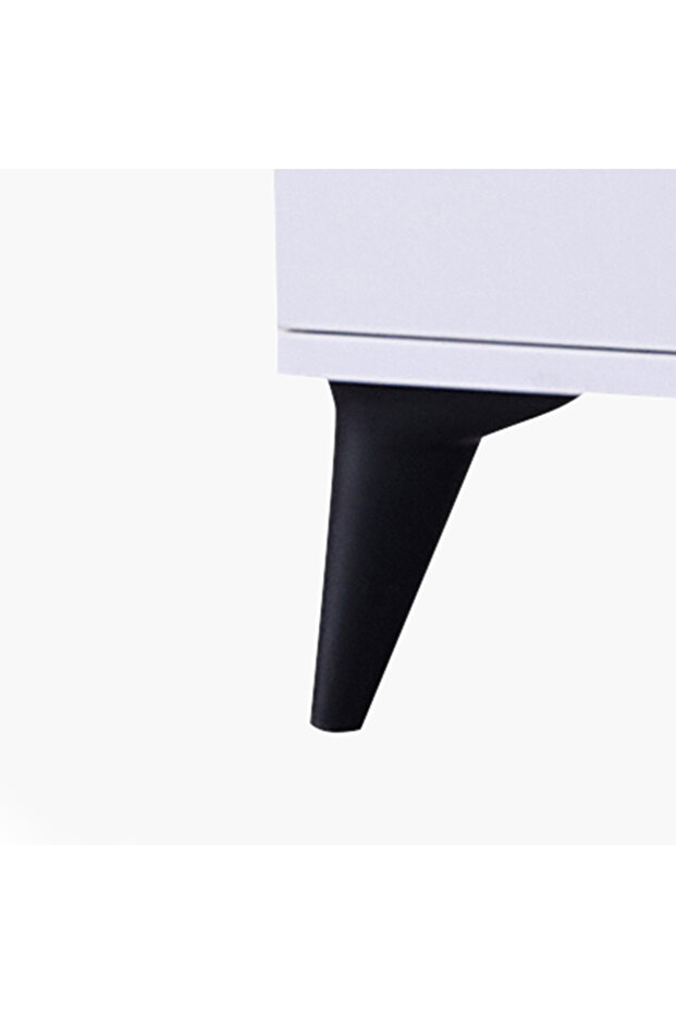 طاولة بجانب السرير على شكل نجمة مع درج - 8