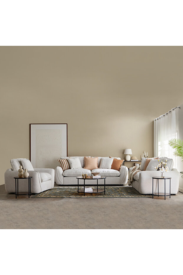 طاولة جانبية علوية من الزجاج المقوس - 5