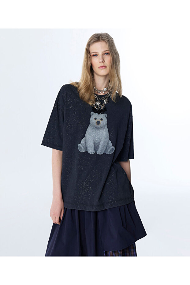 GÖRSEL VE SİM BASKILI TİŞÖRT - 1