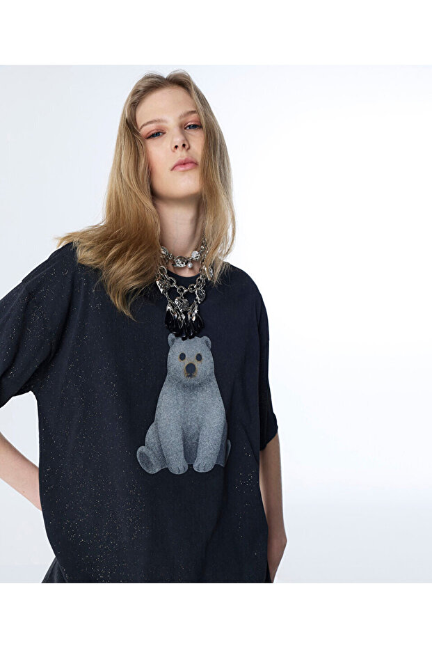 GÖRSEL VE SİM BASKILI TİŞÖRT - 6