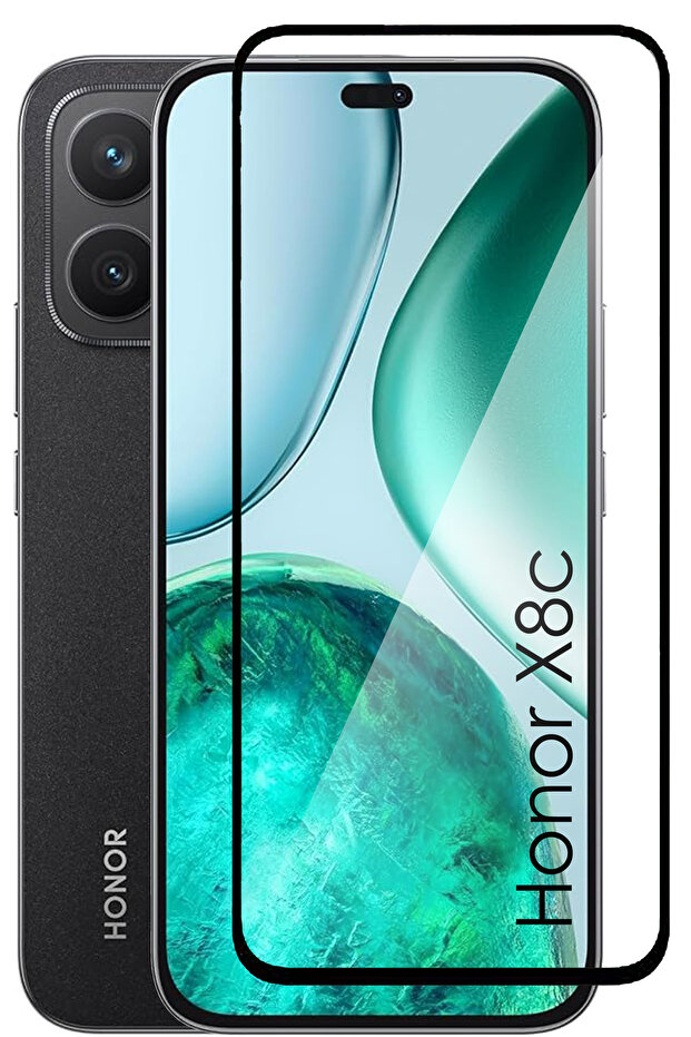 واقي شاشة زجاجي ممتاز لهاتف Honor X8c