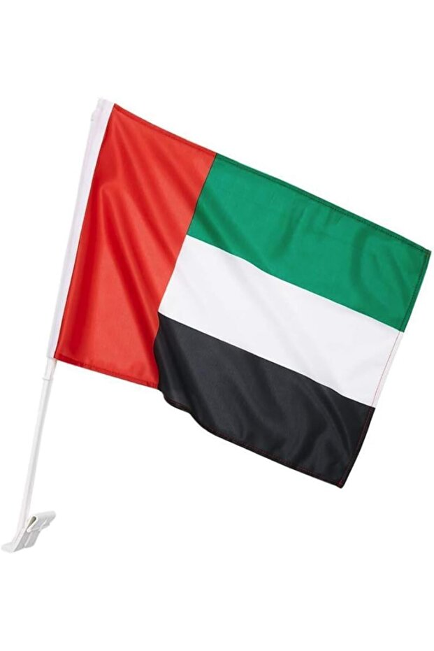 YU WELL UAE Car Window Flag for UAE National Day Flag Day Celebration (2, 12" X 18")