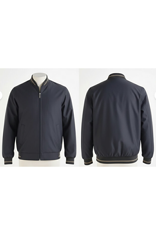 RegularFit Bonded kumaş Mevsimlik mont - 3