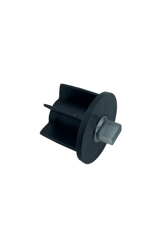 32mm Roller Blind Rectangular Pin Black Pipe End Cap