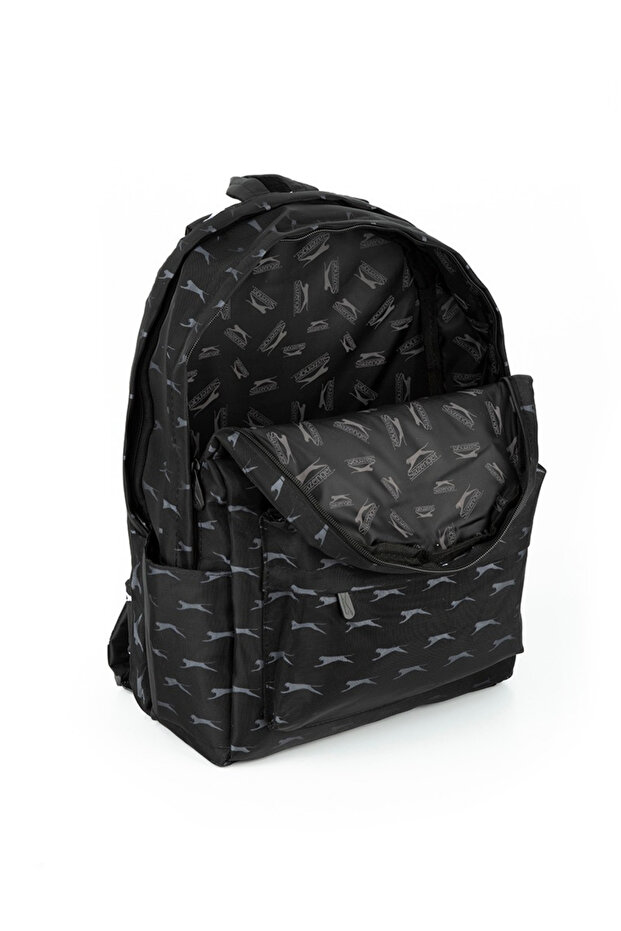 حقيبة ظهر مدرسية مرخصة متعددة الأقسام مزودة بسحاب - 4