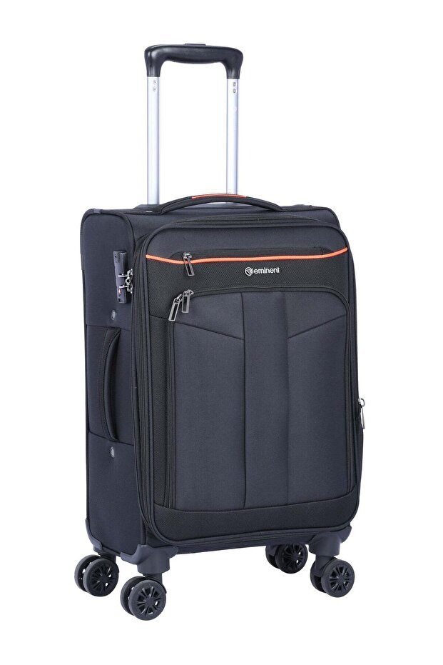 Unisex Soft Travel Bag Cabin Luggage Trolley