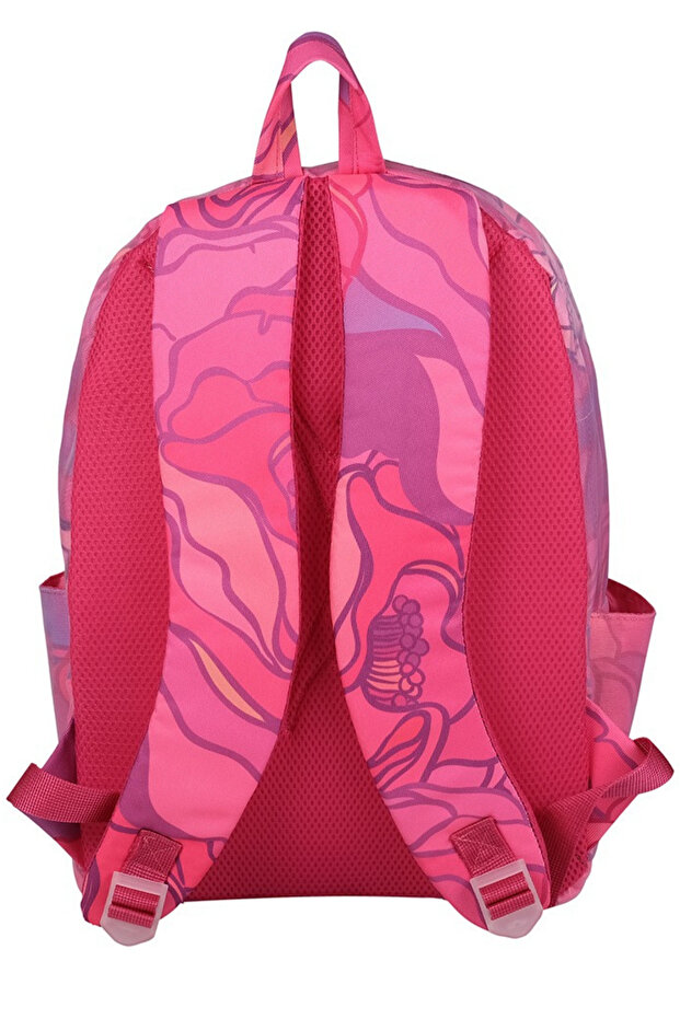 حقيبة ظهر مدرسية مرخصة متعددة الأقسام مزودة بسحاب - 4