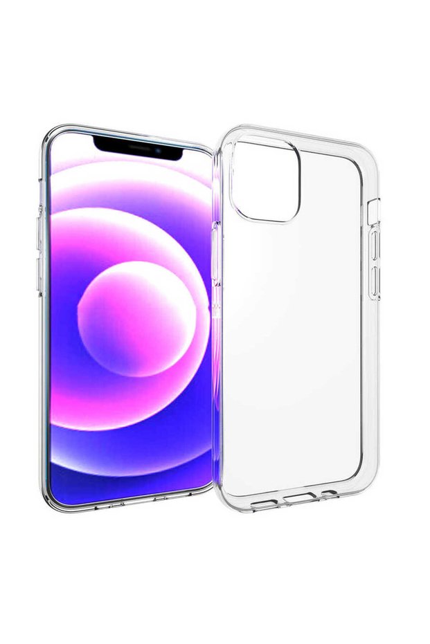 حافظة BSAY سوبر سيليكون متوافقة مع هاتف iPhone 15 Plus - عديمة اللون