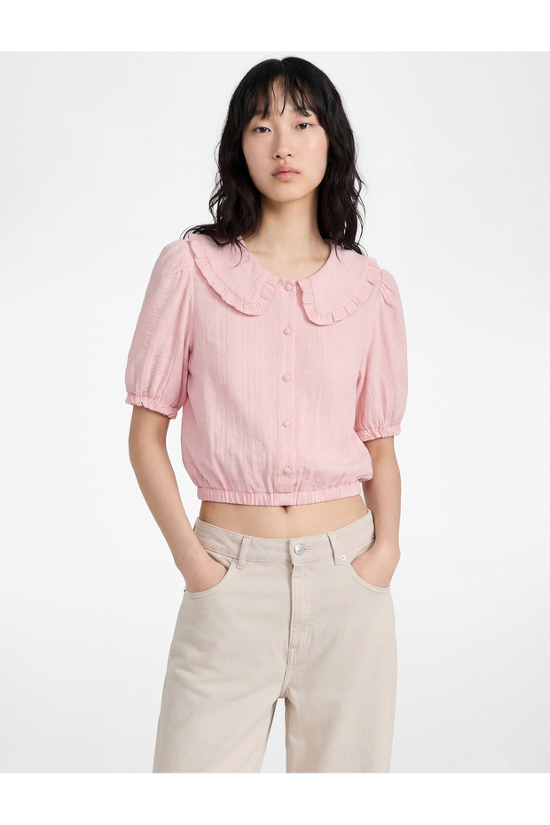 Women'S Pink Teenage Blouse Ss