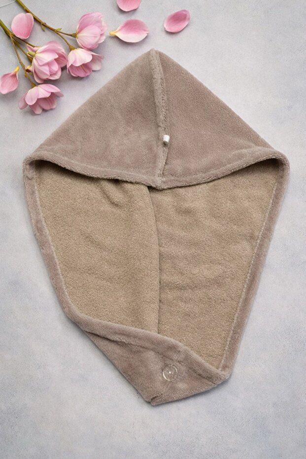 Düğmeli Saç Bonesi - 1