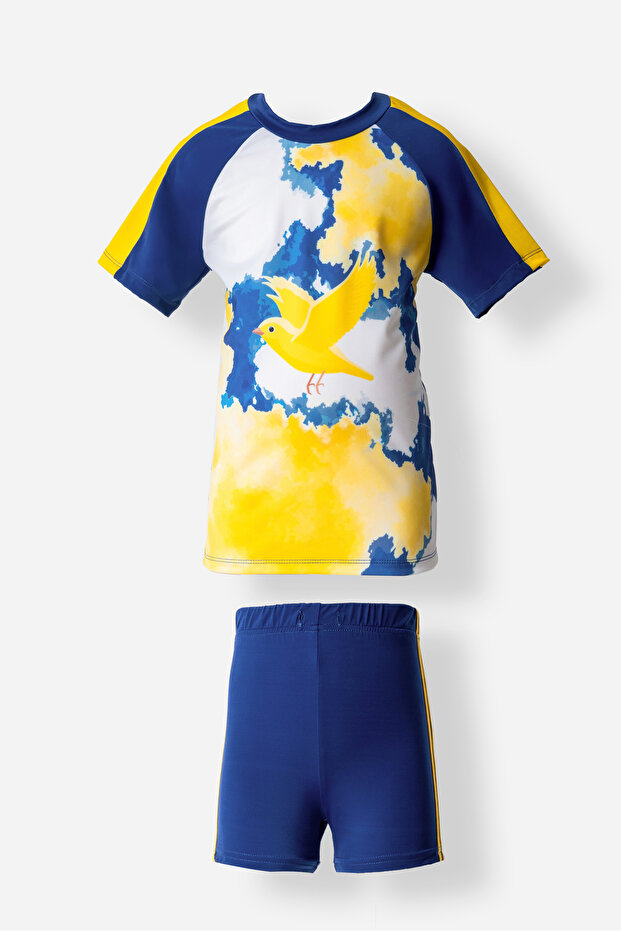 Boy's Short Sleeve Shorts Set 5268