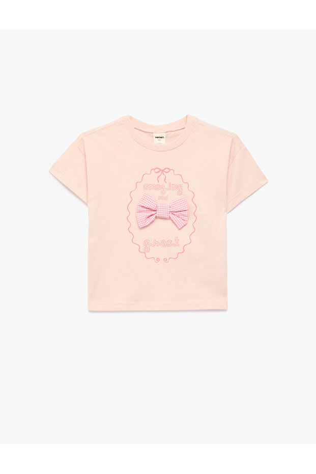 Baby Girl'S Pink Baby Girl'S Tshirt Ss