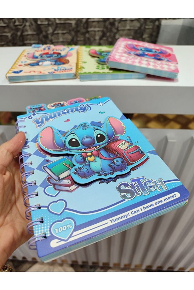 دفتر ملاحظات مزود بعلامات تبويب 1 قطعة - 2