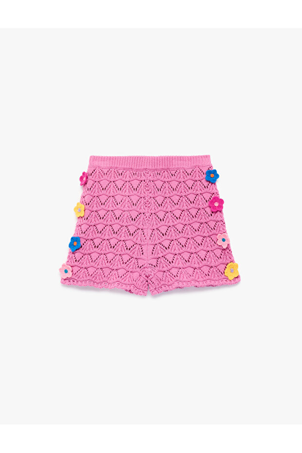 Baby Girl'S Pink Knit Shorts