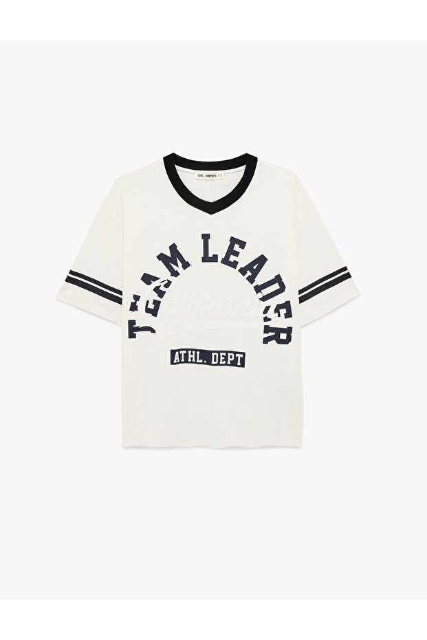 Women'S Ecru Teenage Tshirt Ss