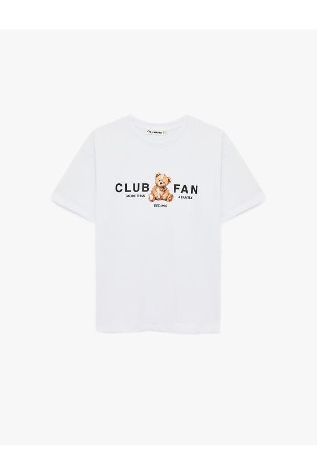 Women'S Ecru Teenage Tshirt Ss